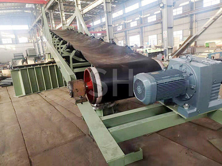 Swing belt conveyor