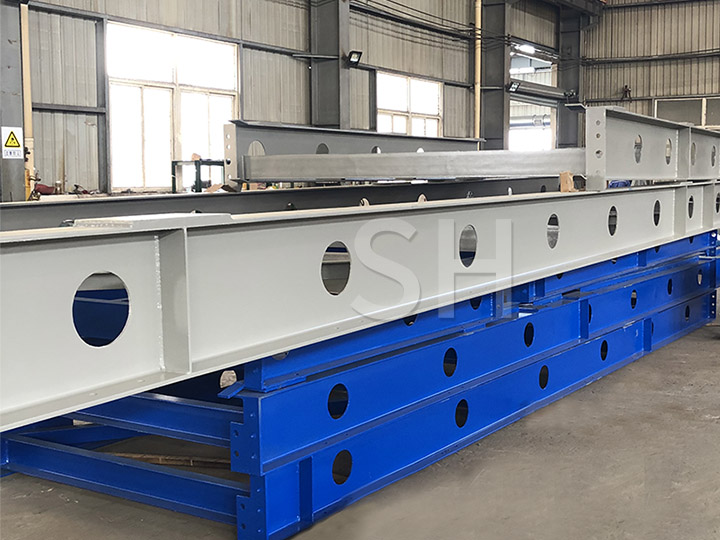 Plate chain machine